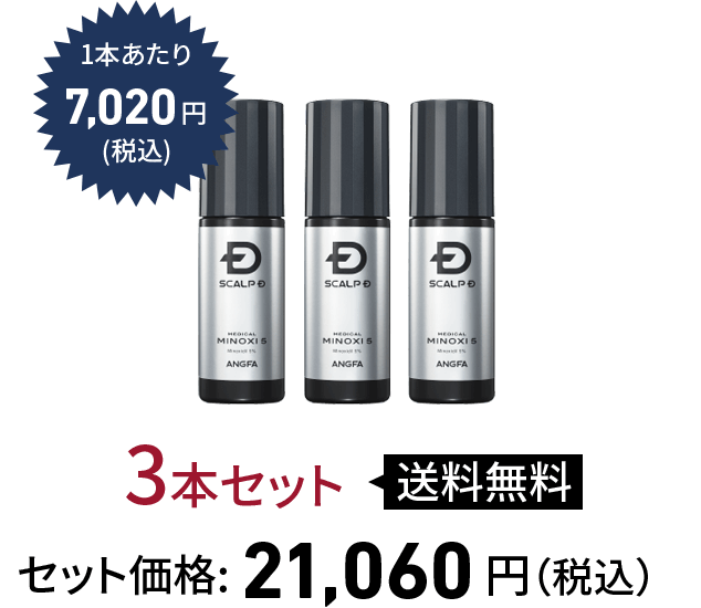 3本セット 送料無料 セット価格：21,060円（税込）