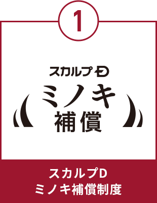 スカルプD　ミノキ補償制度