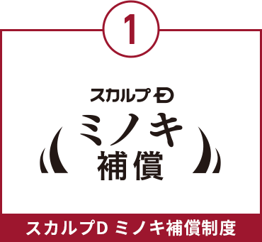 スカルプD　ミノキ補償制度