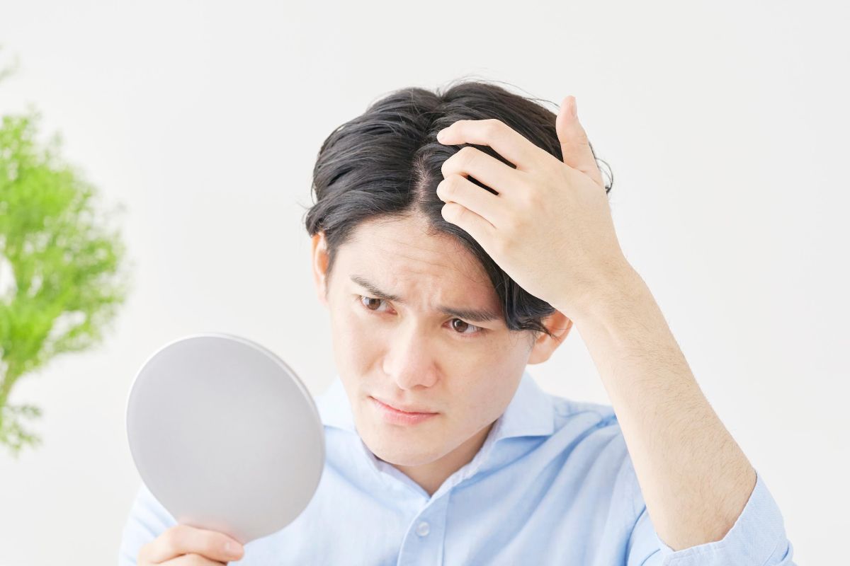 頭皮タイプのセルフチェック法